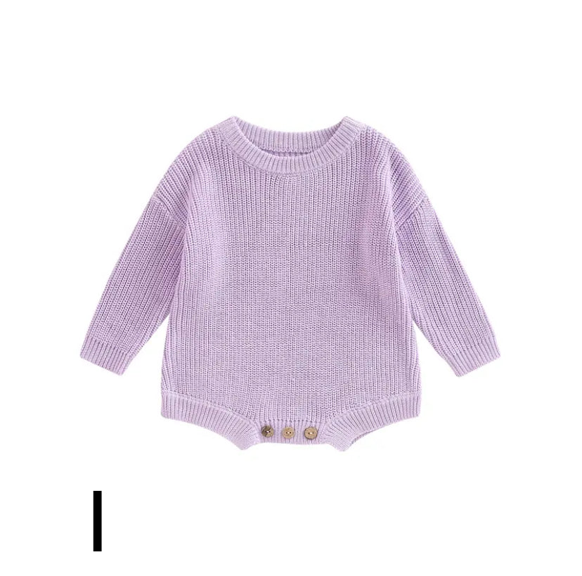 Knitted Wool Romper