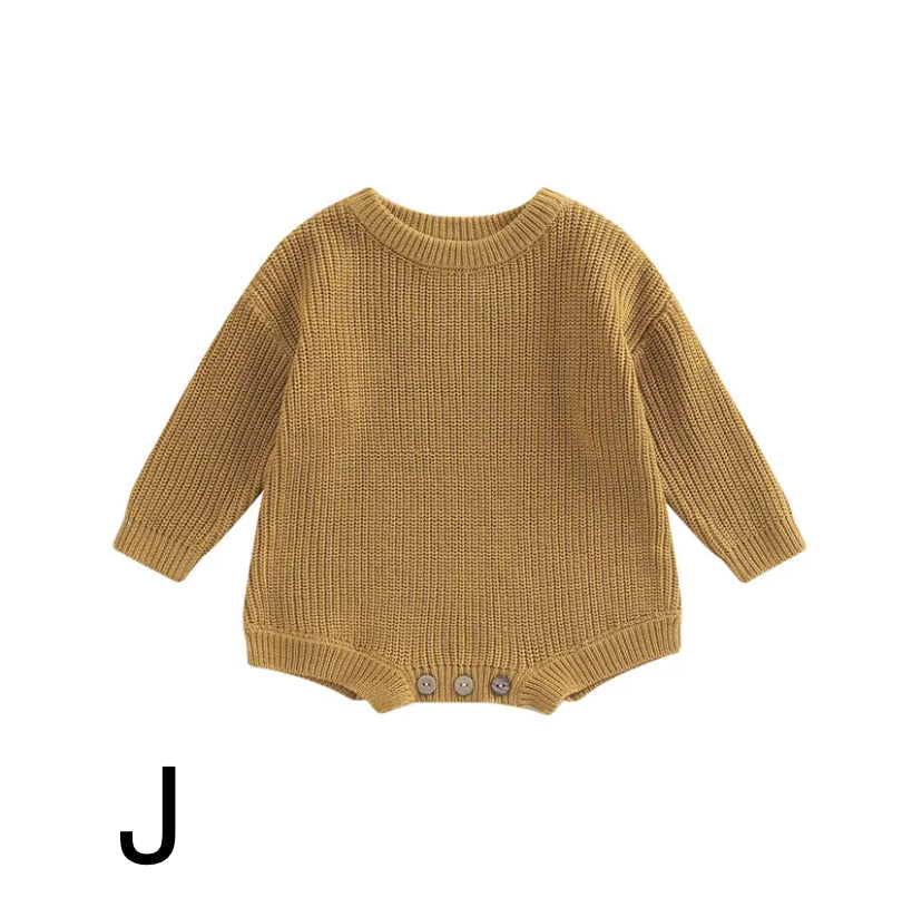 Knitted Wool Romper