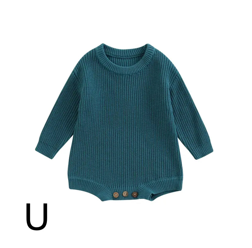 Knitted Wool Romper