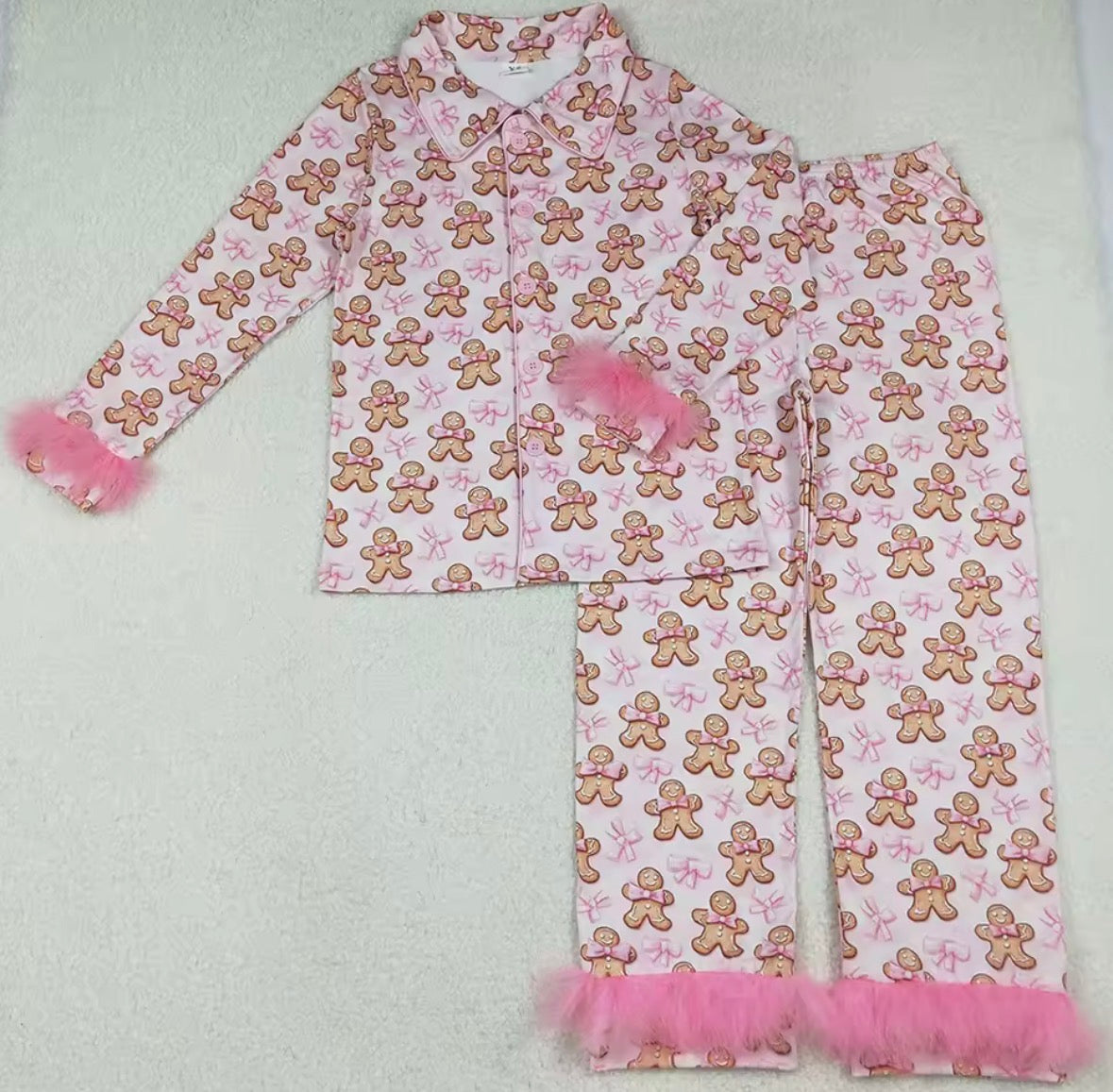 Gingerbread Pyjamas Adult + Child