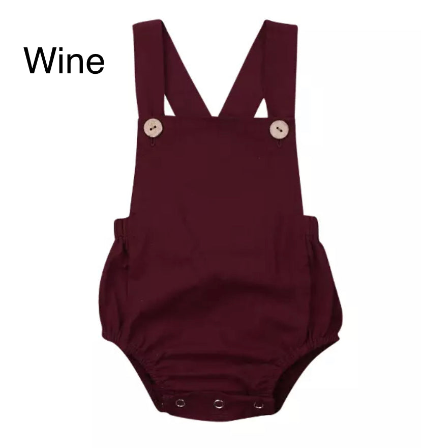 Dungaree Romper