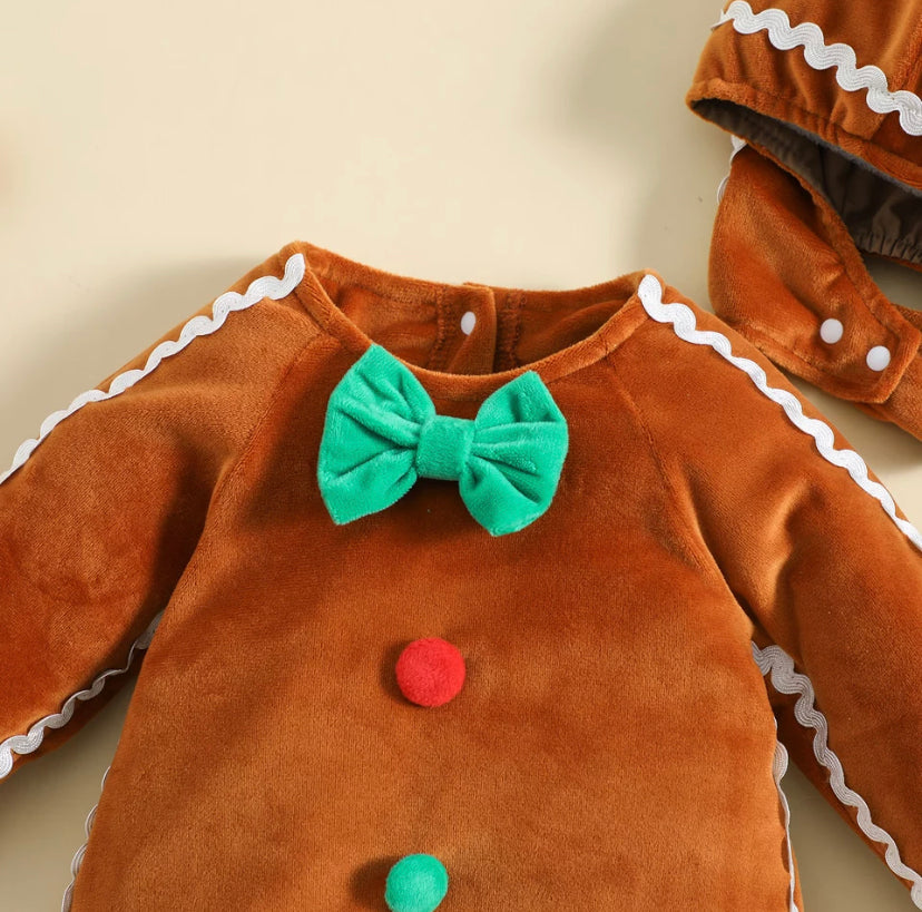 Gingerbread Man Onesie Franksblanks