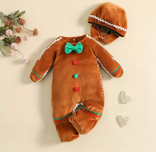 Gingerbread Man Onesie