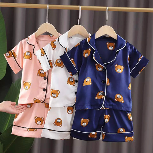 Teddy Bear Pyjamas - Short Set