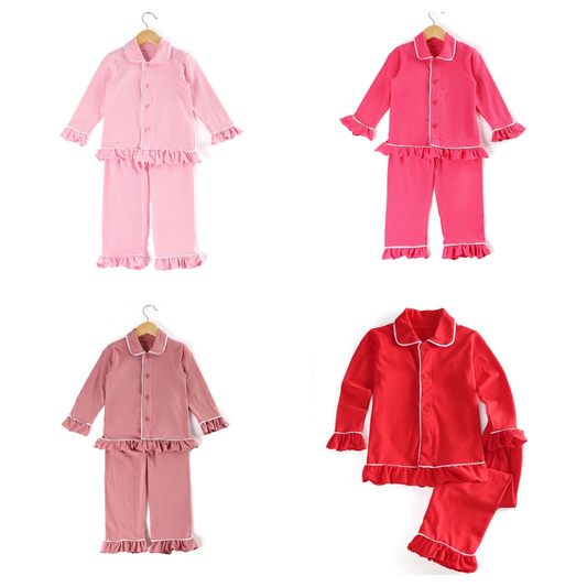 Children’s Frill Pyjamas